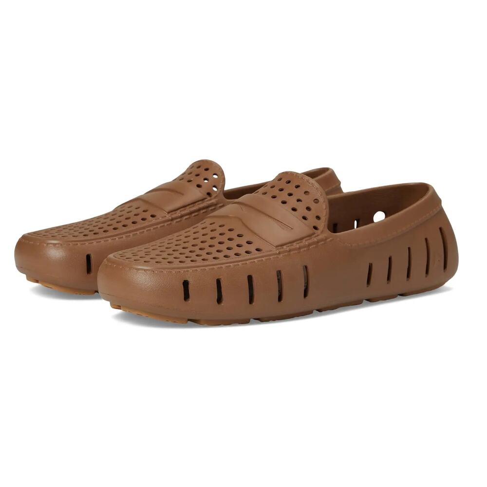 Floafers Mens Country Club Driver 2.0 Loafer Size 12 Tan Chestnut Hill Gum NWT